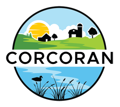 logo graphic for the city or Corcoran Minnesota - Barefoot Construction Corcoran deck construction