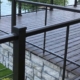 newly built deck with a lake view - Barefoot Construction Composite Decking Trends Minnesota