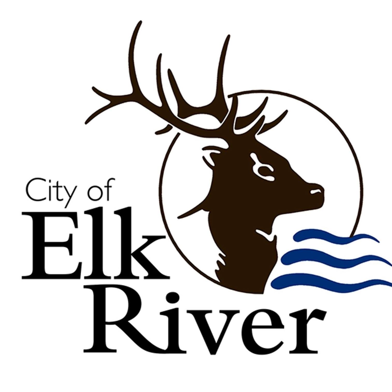 logo graphic for the city of Elk River Minnesota - Barefoot Construction Elk River deck construction
