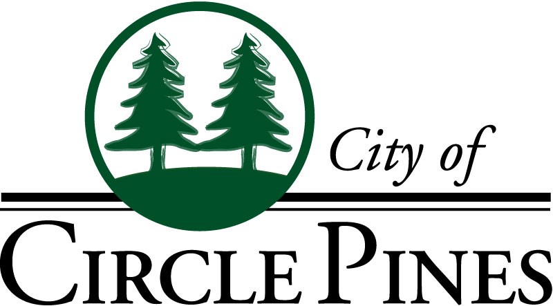 logo graphic for the city of Circle Pines Minnesota - Barefoot Construction Circle Pines deck construction