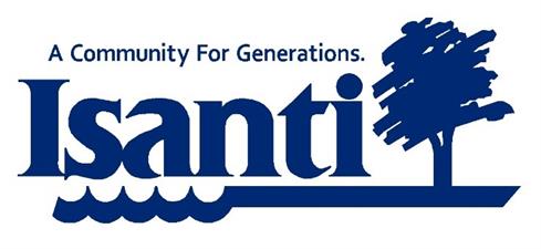 logo graphic for the city of Isanti Minnesota - Barefoot Construction Isanti deck construction